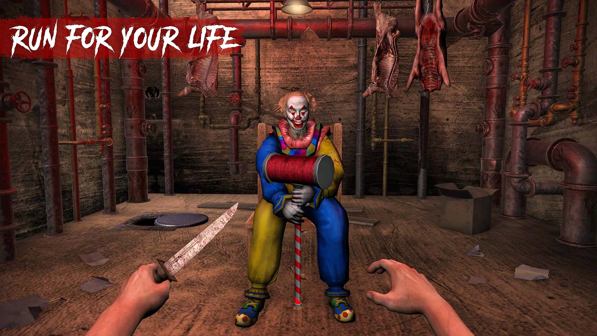 Scary Clown - Horror Game 3D Screenshot 2