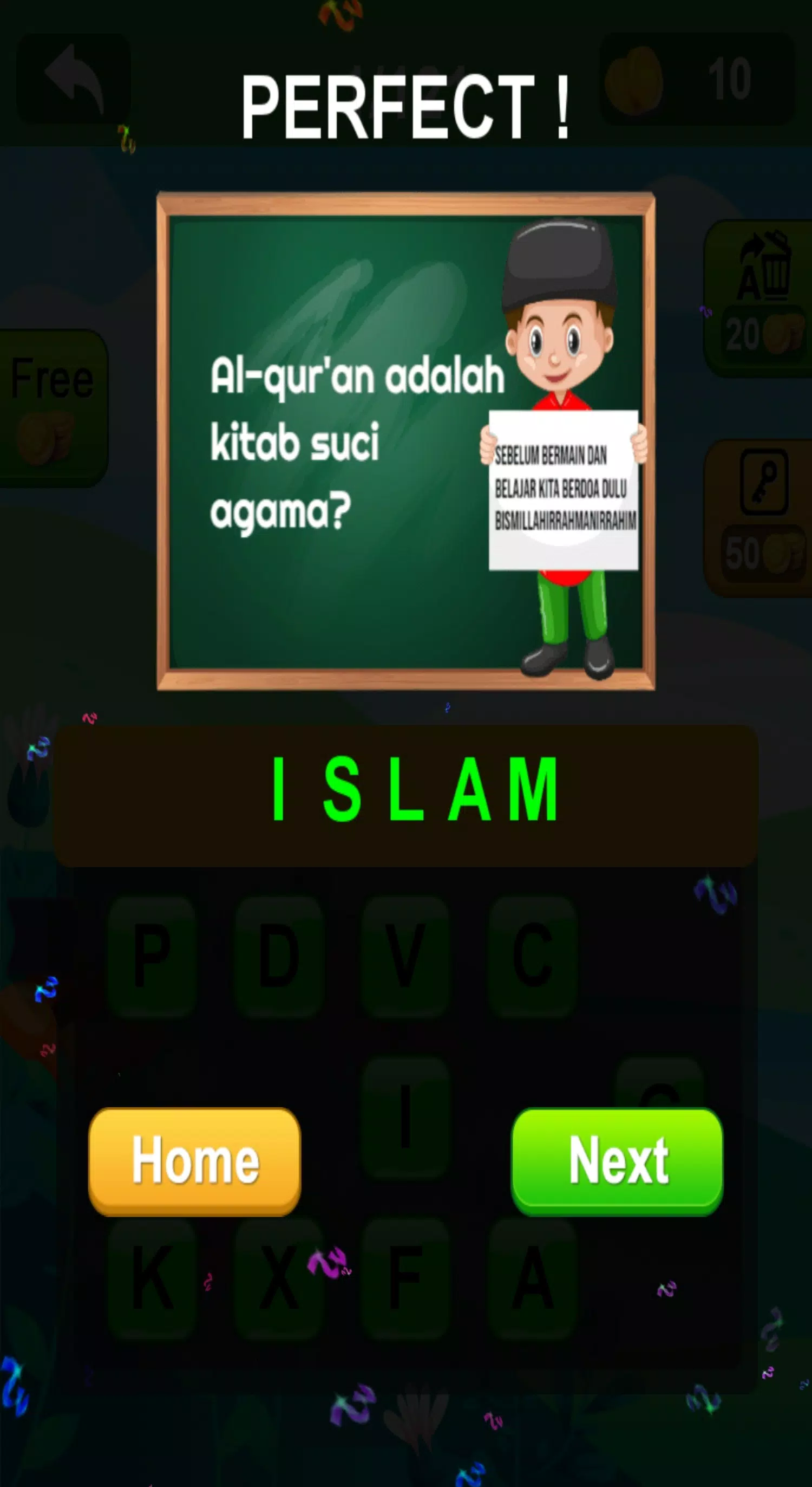 Kuis Islam Cerdas Captura de tela 2