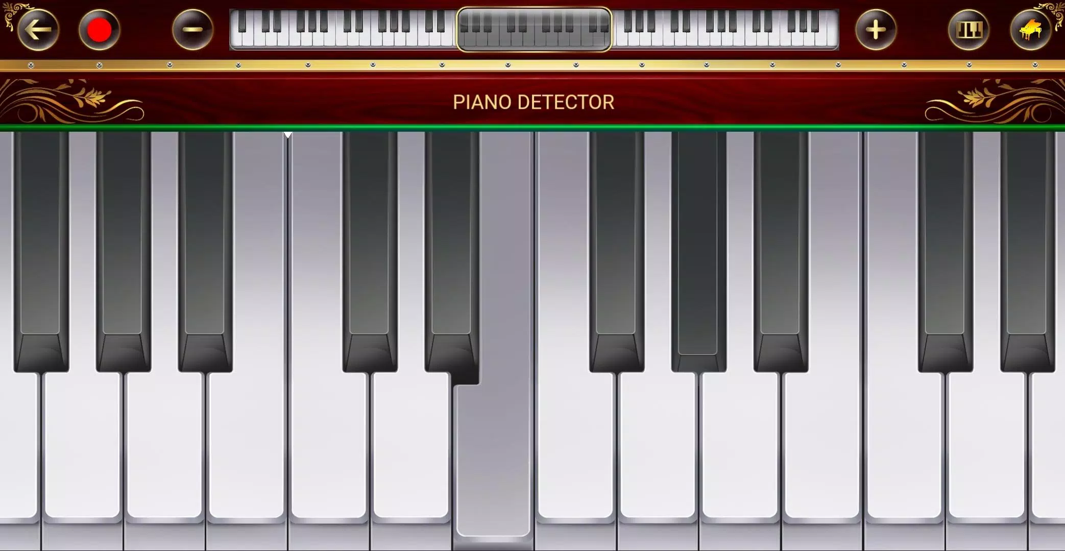 Piano Detector应用截图第1张