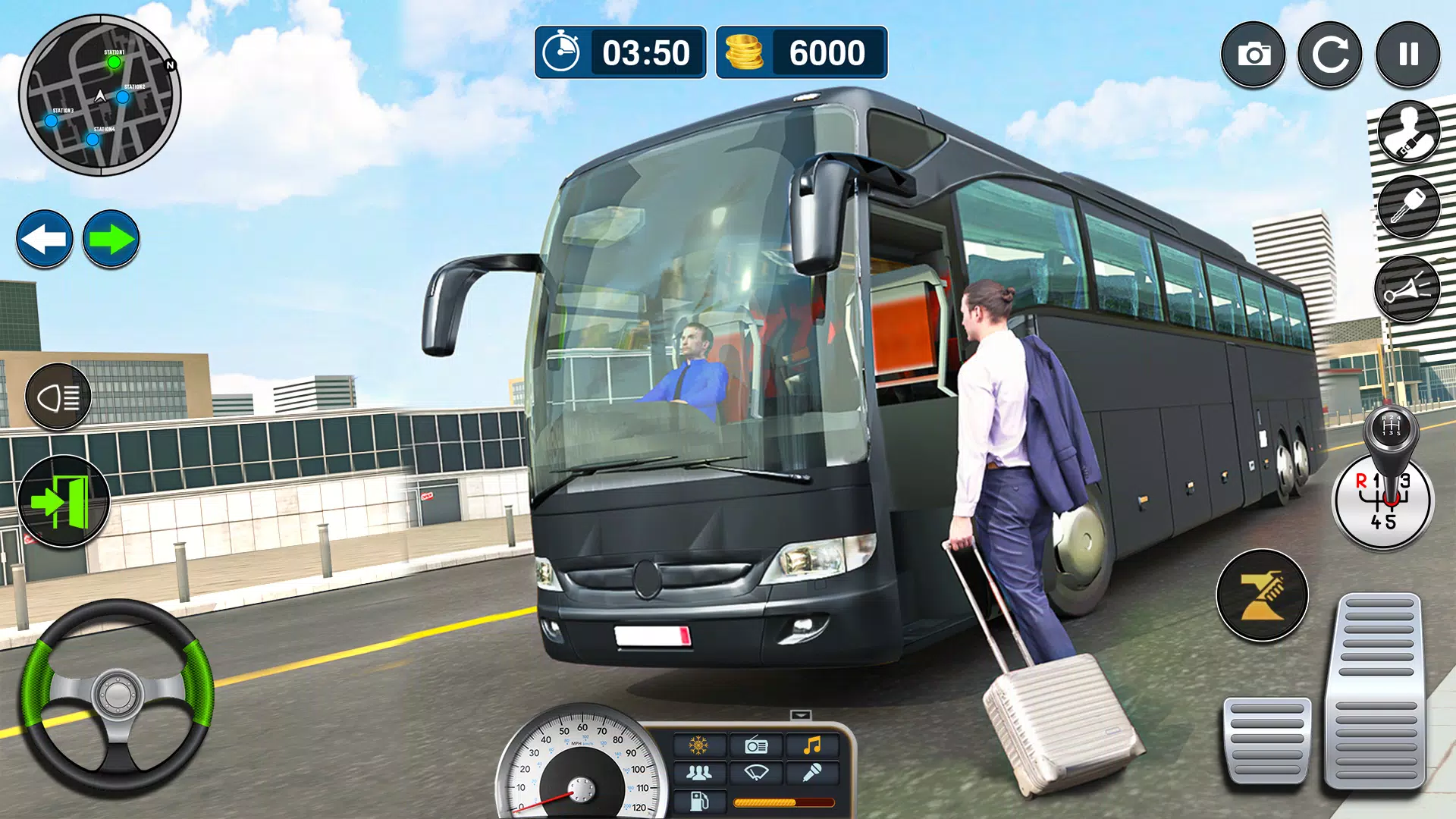 City Bus Steer Challenge 螢幕截圖 1