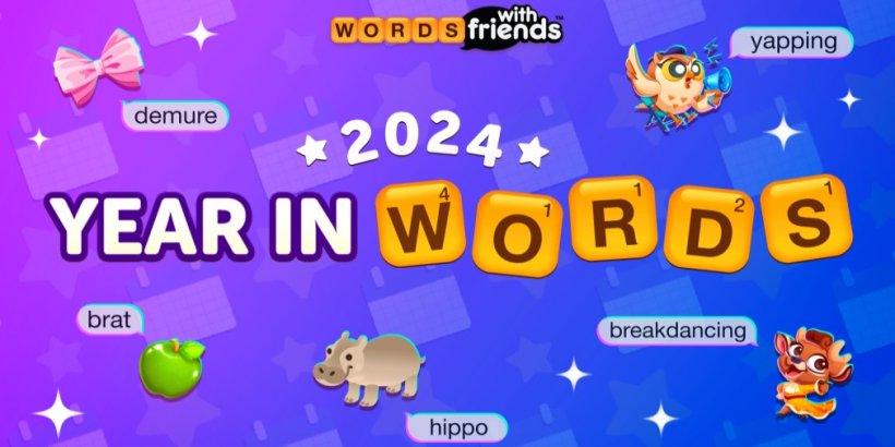 Words With Friends เผยช่วงเวลาที่ดีที่สุดของปี 2024