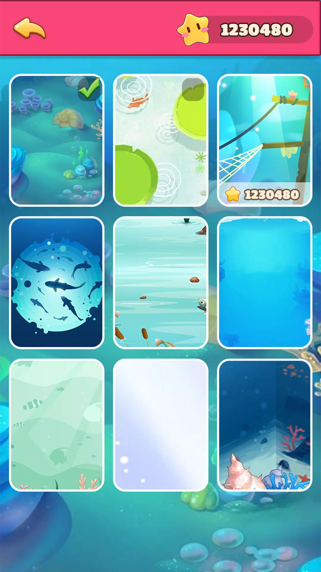 Sea Animals - Merge Game Ảnh chụp màn hình 3