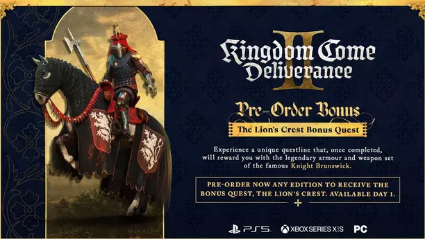 Kingdom Come: Delivance II Bonus w przedsprzedaży