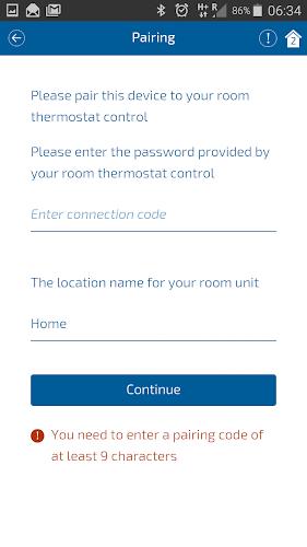 Baxi Thermostat Screenshot 3