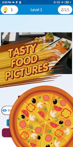 Guess food games スクリーンショット 3