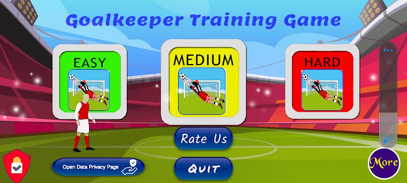 Goalkeeper Training Game 스크린샷 0