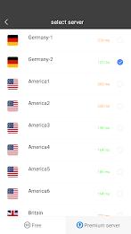 VPN Germany - Use German IP 스크린샷 2