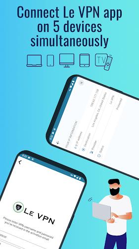 Le VPN: Secure Internet Proxy Screenshot 2