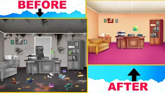 School Cleanup - Cleaning Game Скриншот 1