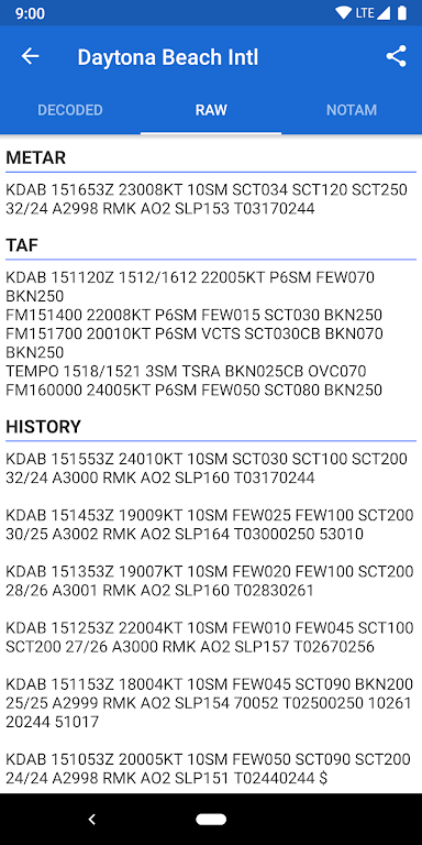 Avia Weather – METAR & TAF Mod স্ক্রিনশট 2