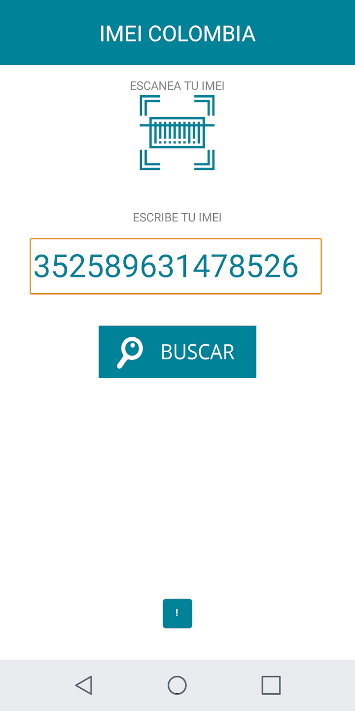 IMEI COLOMBIA ภาพหน้าจอ 1
