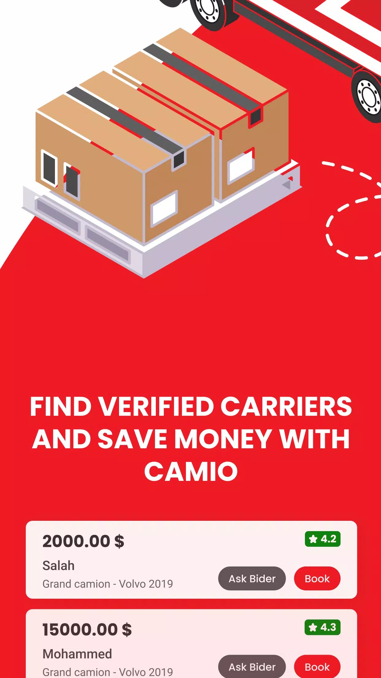 CAMIO – Transport Marchandise Screenshot 1