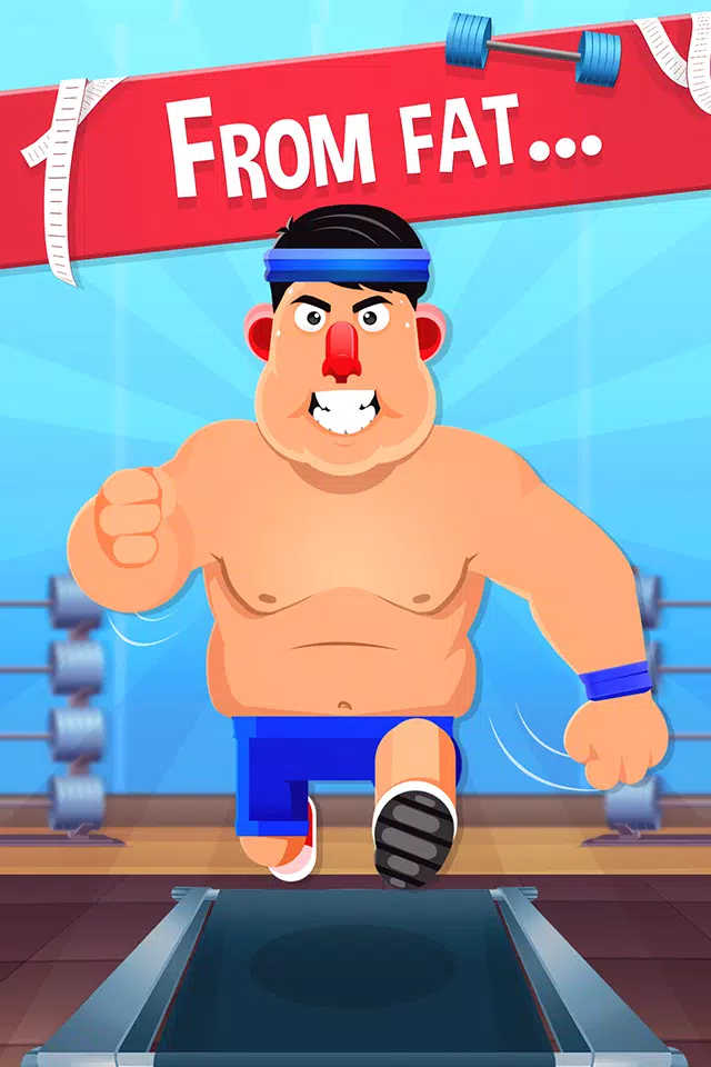 Fat No More: Sports Gym Game! 스크린샷 0