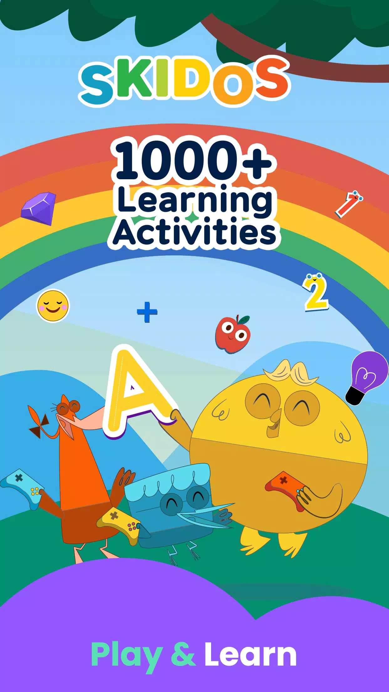 SKIDOS Preschool Learning Game Скриншот 0