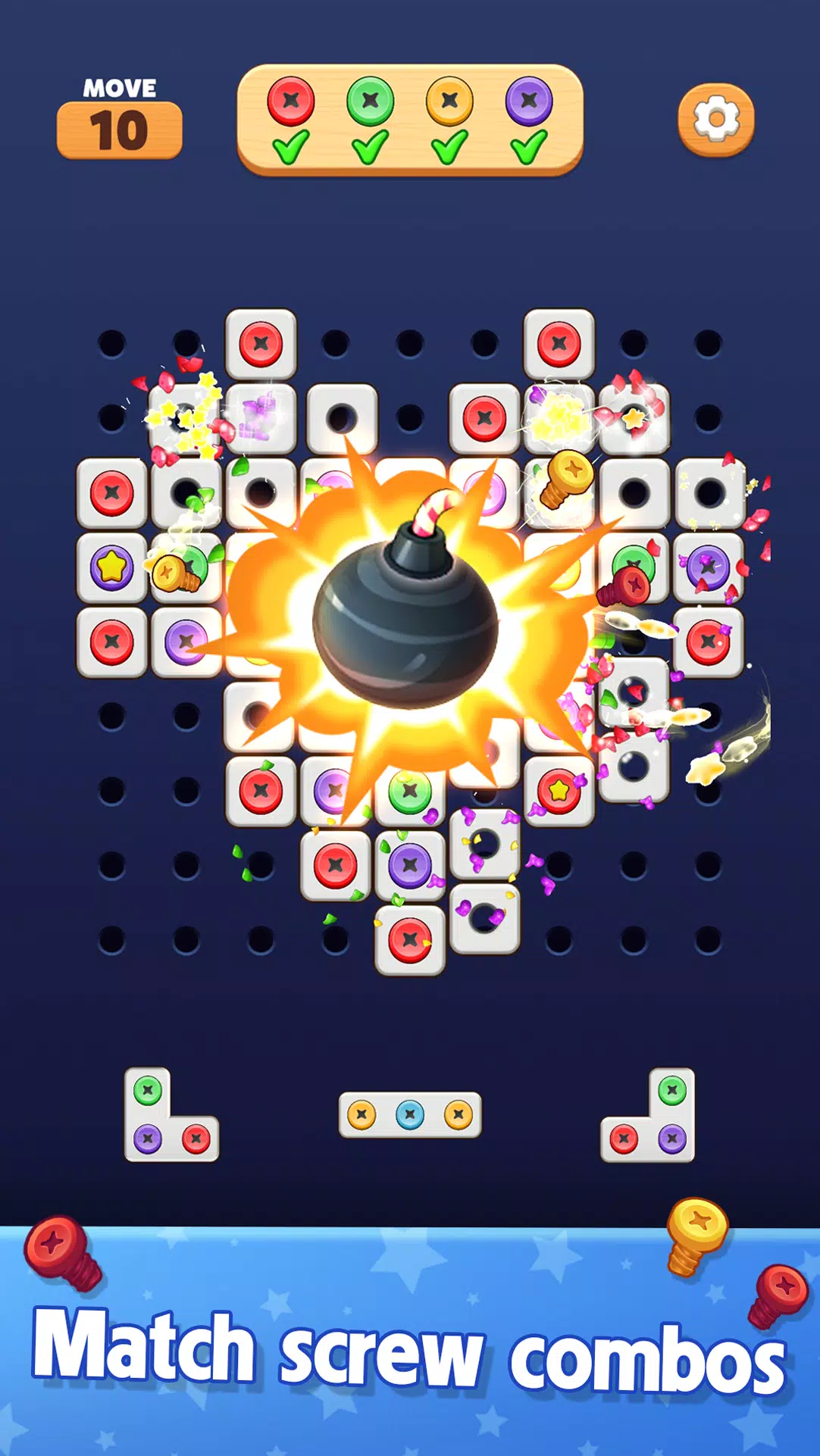 Screw Blast: Match The Bolts স্ক্রিনশট 3