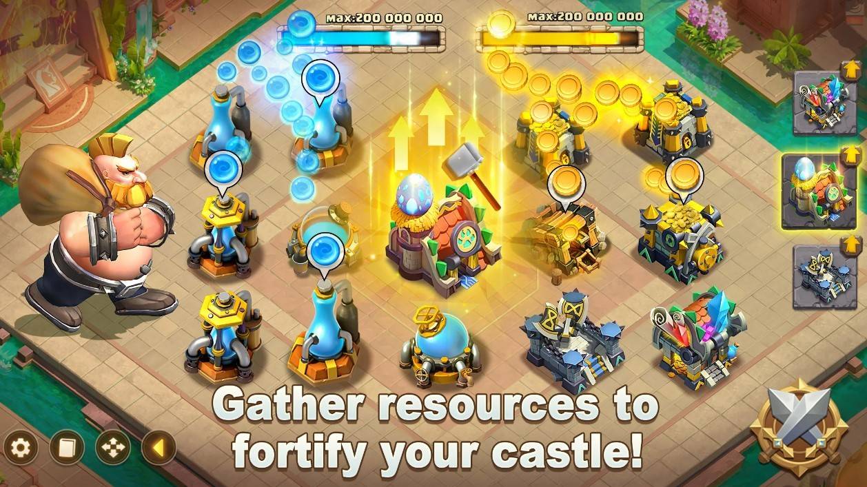 Castle Clash: Roi du monde - Tous les codes de rachat de travail pour janvier 2025