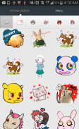 Emoji Stickers for chat Apps Tangkapan skrin 0