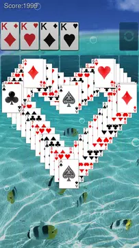 Solitaire: Ocean Blue ဖန်သားပြင်ဓာတ်ပုံ 2