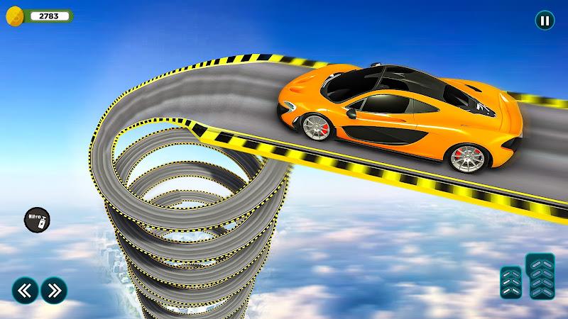 GT Car Game Ramp Car stunt Screenshot 0