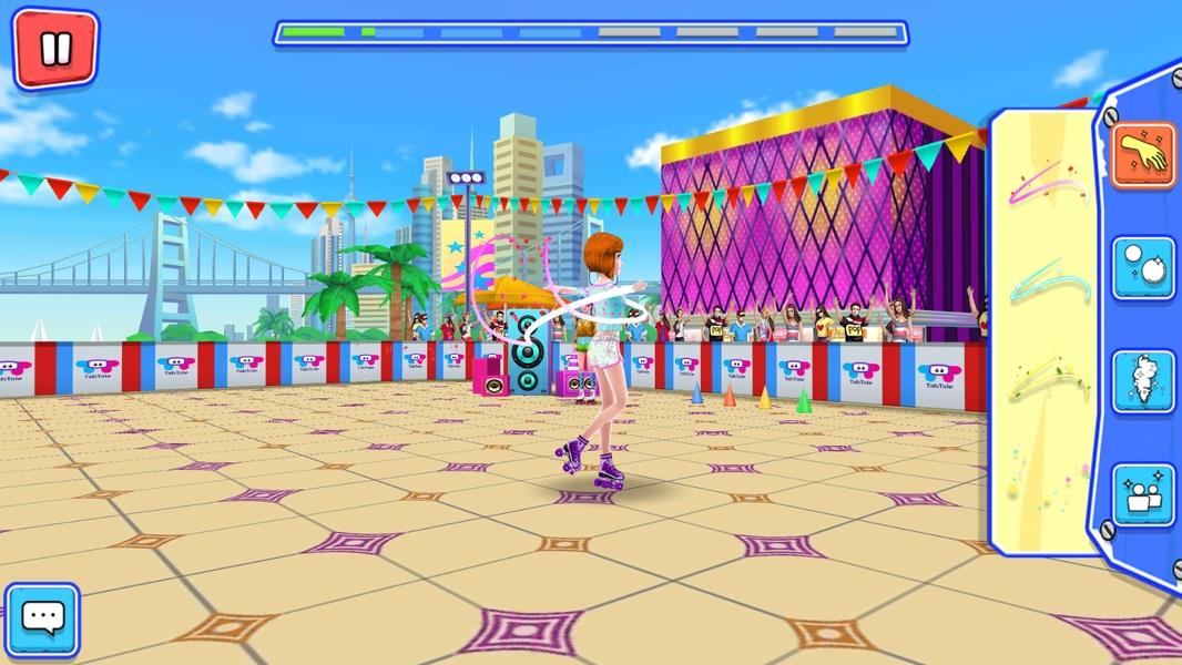 Roller Skating Girls Screenshot 2