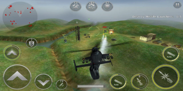 GUNSHIP BATTLE: Helicopter 3D Mod Screenshot 2