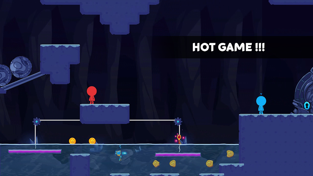 Stick World: Red Blue Journey Mod应用截图第3张