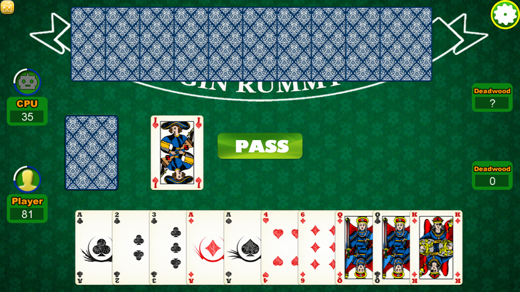 Gin Rummy Pabroton 螢幕截圖 1