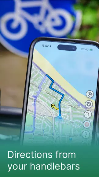 World Bike Map: GPS Navigation स्क्रीनशॉट 2