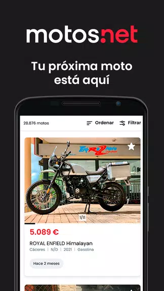 Motos.net - Motos de Ocasión ဖန်သားပြင်ဓာတ်ပုံ 1