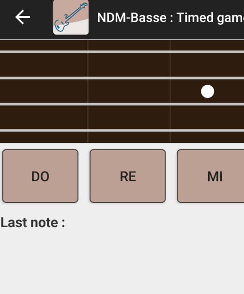 NDM-Bass Learn Music Notes ဖန်သားပြင်ဓာတ်ပုံ 0