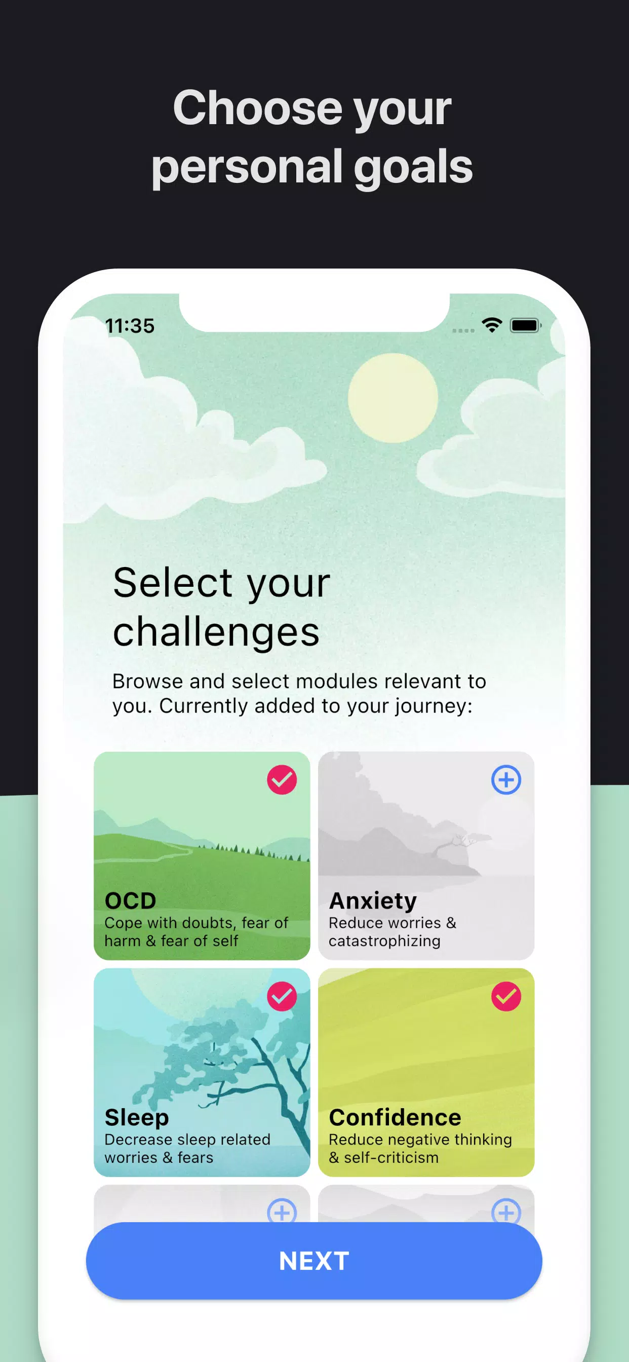 OCD.app Anxiety, Mood & Sleep Capture d'écran 2