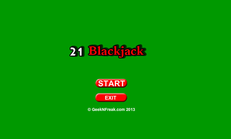 21 Black Jack by Asylum Bound Games Screenshot 1