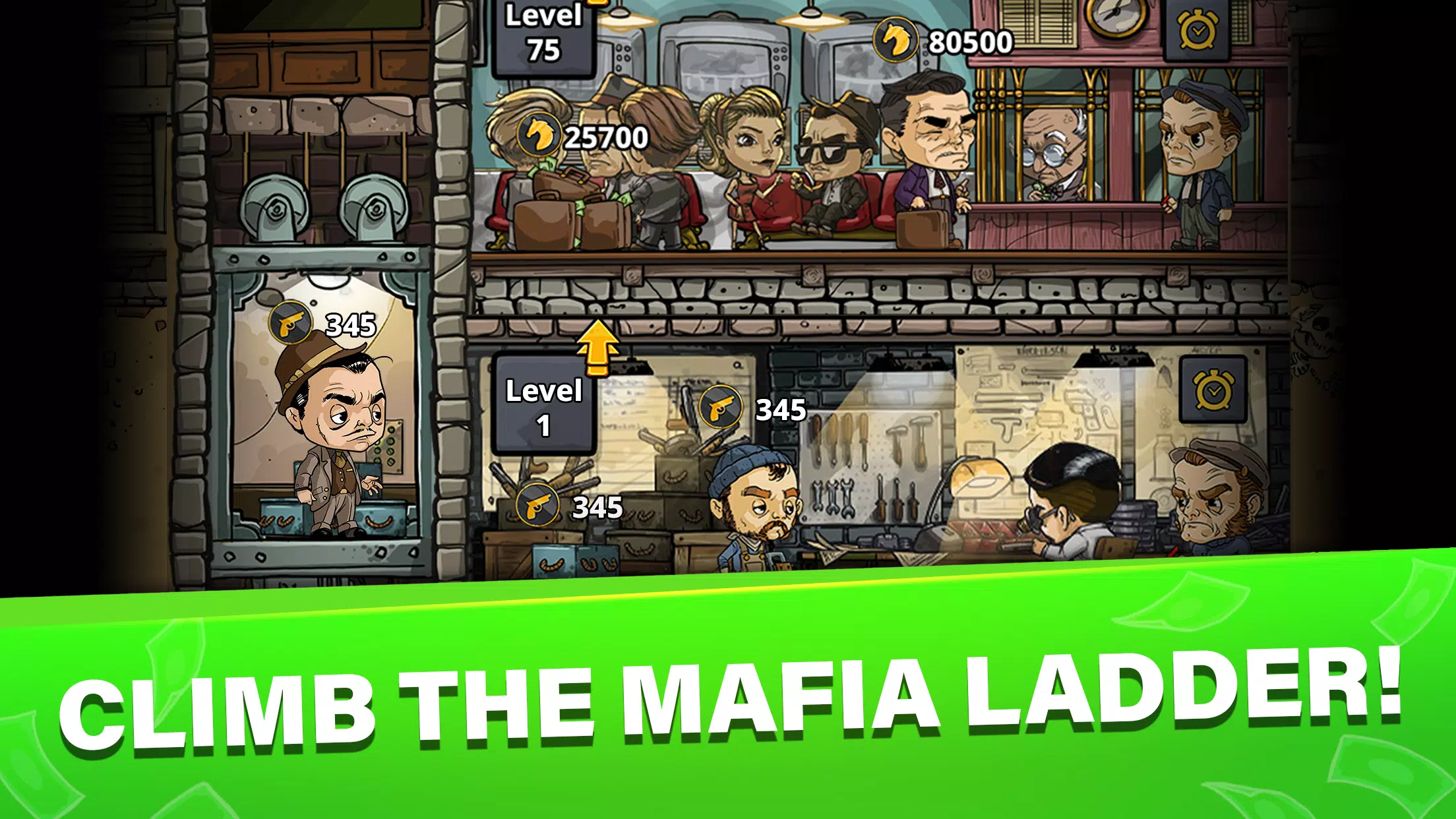 Idle Mafia Inc: Manager Tycoon 스크린샷 0