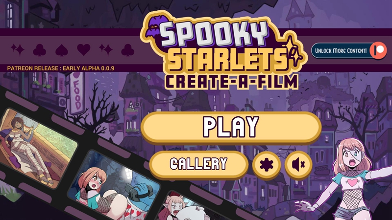 Spooky Starlets: Movie Maker Schermafbeelding 2