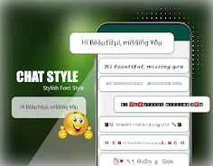 Chat Style - Fonts Keyboard ဖန်သားပြင်ဓာတ်ပုံ 3