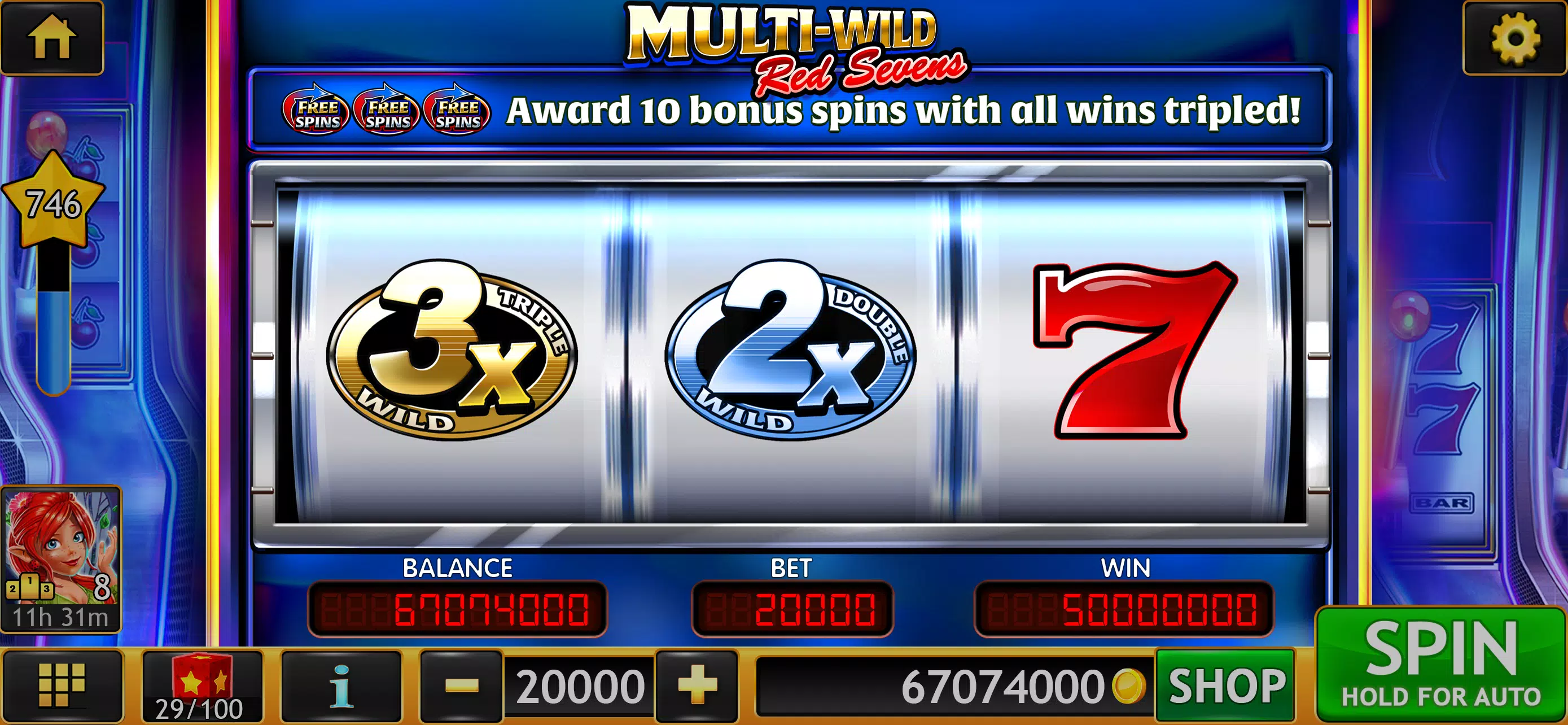 Wild Triple 777 Slots Casino Screenshot 3