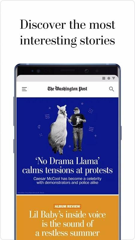 Washington Post 스크린샷 2