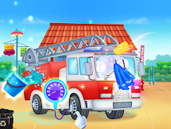 Truck wash games for boys 螢幕截圖 2