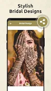 Bridal Mehndi Design App 螢幕截圖 2