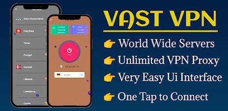 Vast VPN Pro : Fast VPN Proxy ဖန်သားပြင်ဓာတ်ပုံ 0