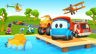 Leo 2: Puzzles & Cars for Kids Tangkapan skrin 0