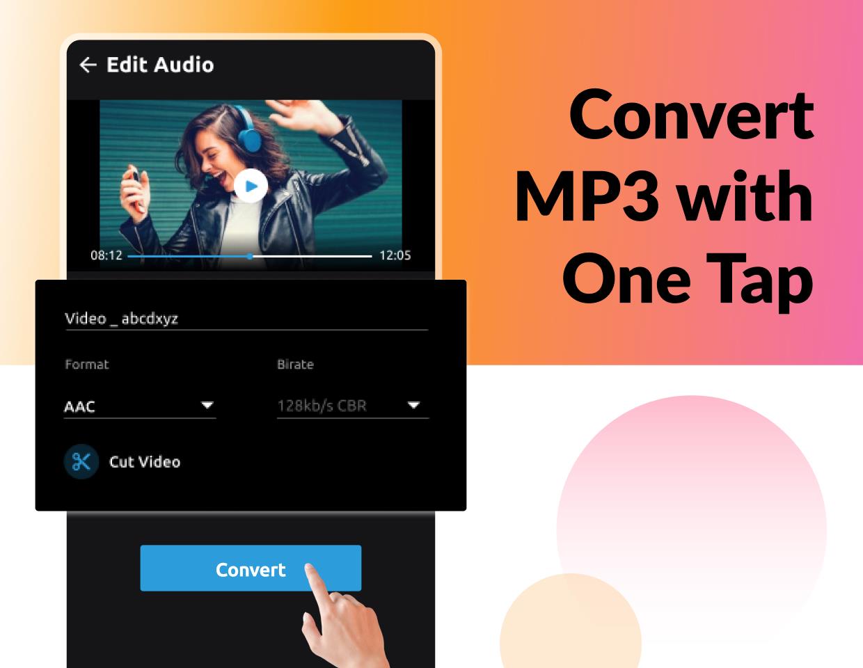 MP3 Converter: Video Converter 螢幕截圖 1