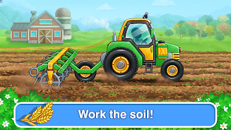 Wheat Harvest: Farm Kids Games Screenshot 3