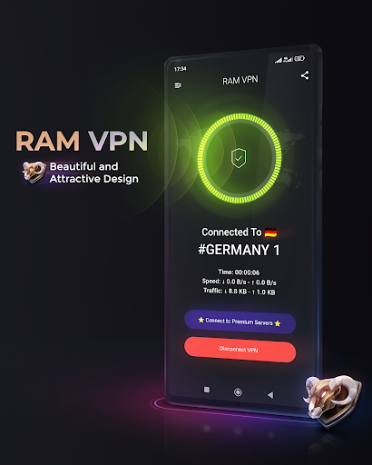 Ram VPN - Fast & Secure Capture d'écran 1