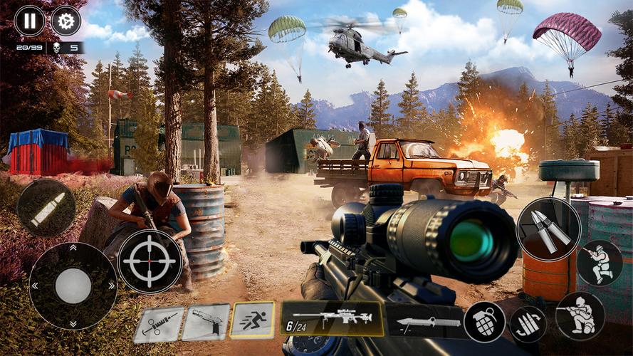 Battle Shooting FPS Gun Games应用截图第1张