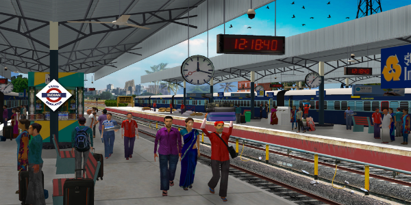 Indian Train Simulator: Game 螢幕截圖 0
