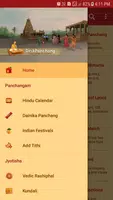 Hindu Calendar - Drik Panchang स्क्रीनशॉट 0