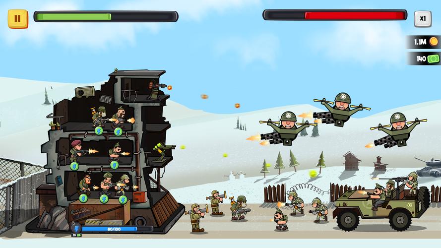 Schermata World War Army Defense: TD WW2 3