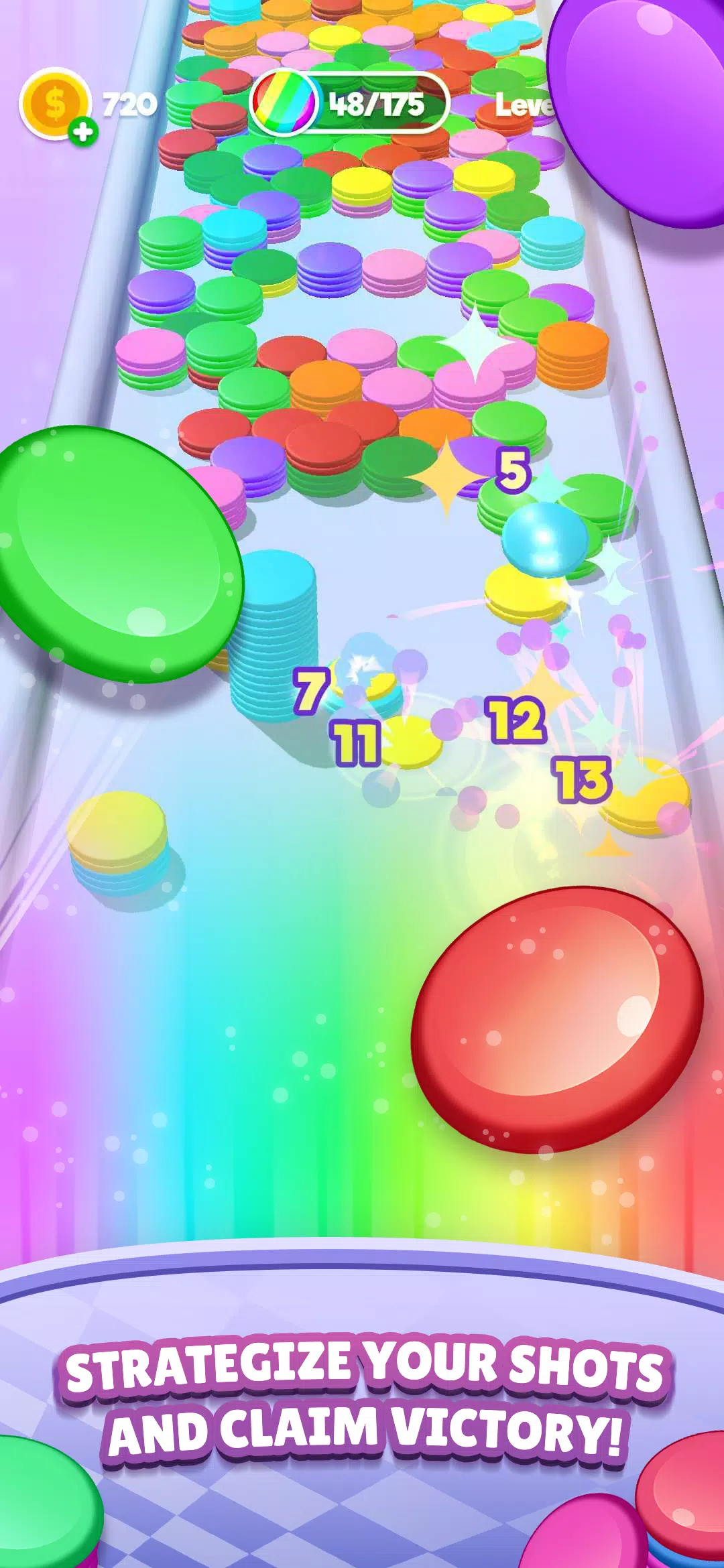 Stack Blast - Disk Shooter स्क्रीनशॉट 3