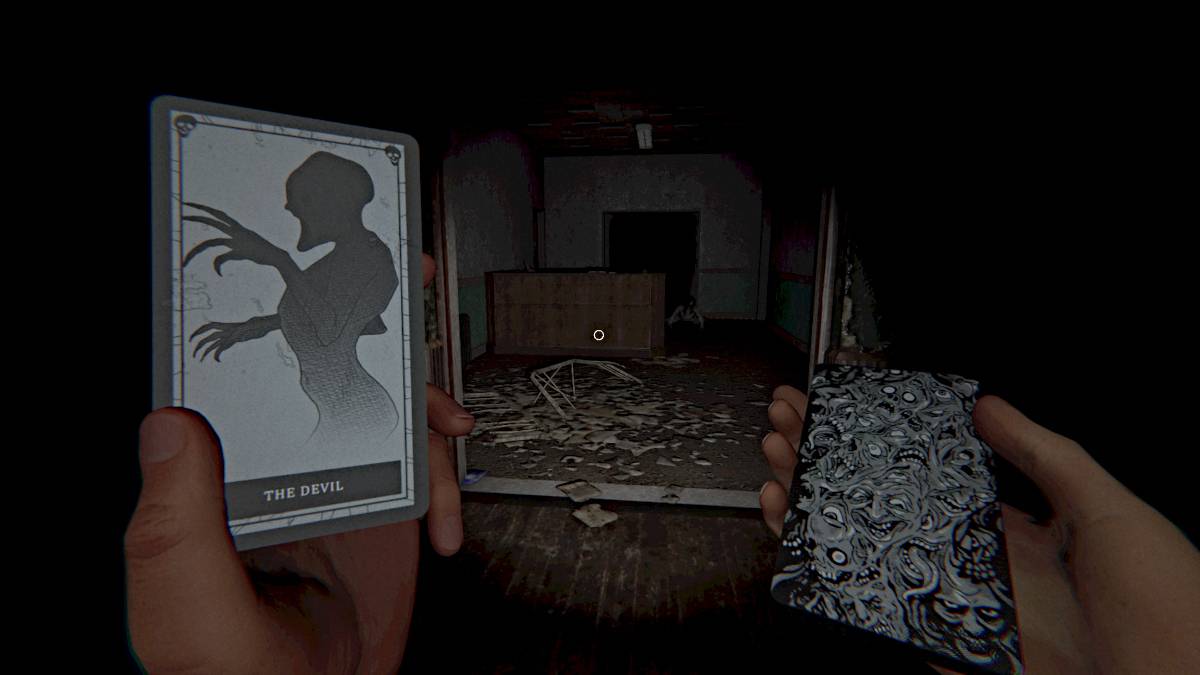 La carta del Tarot del Diablo en fasmofobia